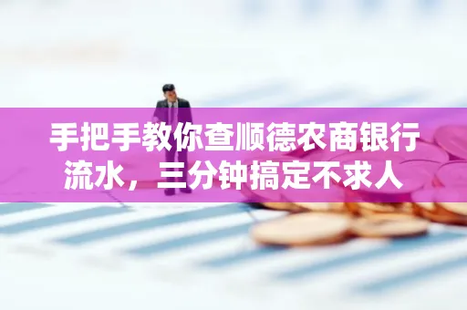手把手教你查顺德农商银行流水,三分钟搞定不求人
