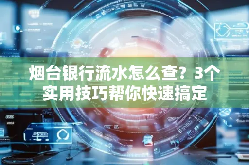 烟台银行流水怎么查?3个实用技巧帮你快速搞定