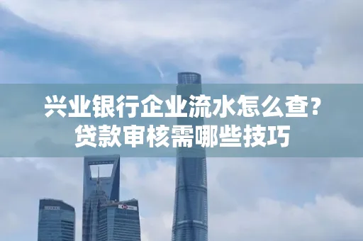 兴业银行企业流水怎么查?贷款审核需哪些技巧