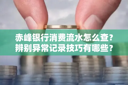 赤峰银行消费流水怎么查?辨别异常记录技巧有哪些?