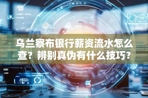乌兰察布银行薪资流水怎么查?辨别真伪有什么技巧?