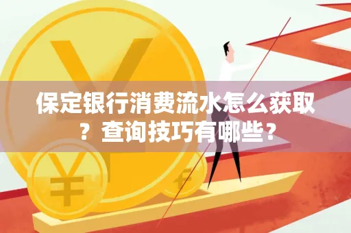 保定银行消费流水怎么获取?查询技巧有哪些?