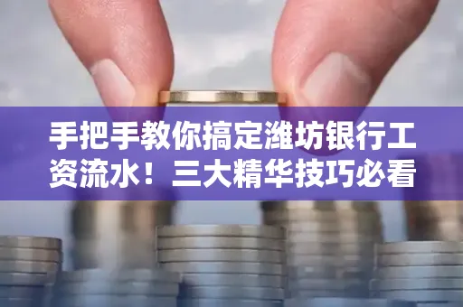 手把手教你搞定潍坊银行工资流水!三大精华技巧必看