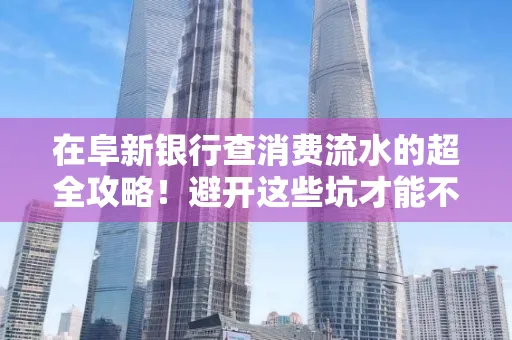 在阜新银行查消费流水的超全攻略!避开这些坑才能不踩雷