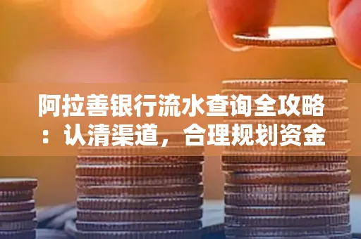 阿拉善银行流水查询全攻略：认清渠道，合理规划资金流动技巧