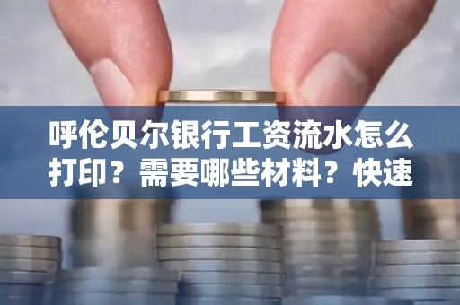 呼伦贝尔银行工资流水怎么打印?需要哪些材料?快速搞定方法揭秘!