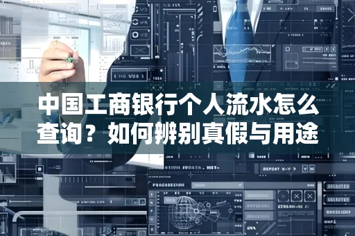 中国工商银行个人流水怎么查询?如何辨别真假与用途?