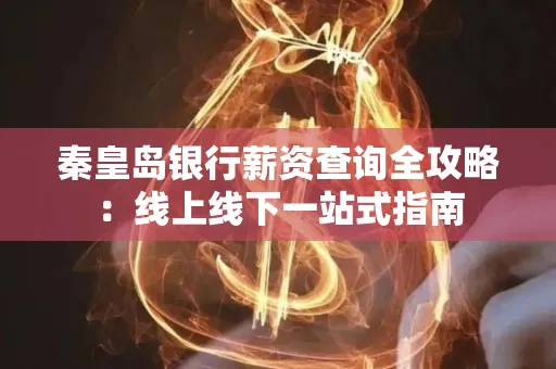 秦皇岛银行薪资查询全攻略:线上线下一站式指南