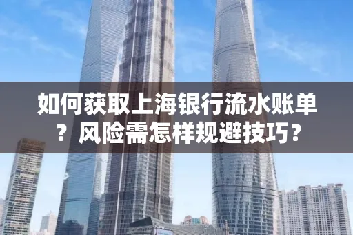 如何获取上海银行流水账单?风险需怎样规避技巧?