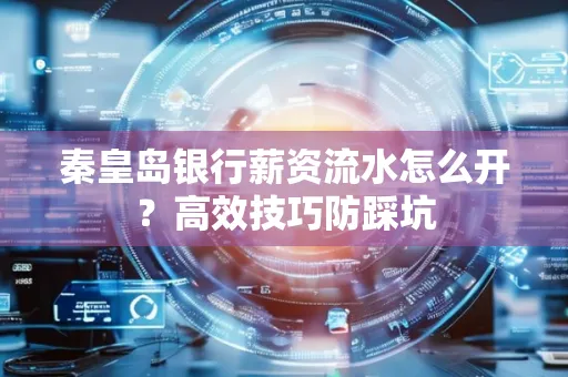 秦皇岛银行薪资流水怎么开?高效技巧防踩坑
