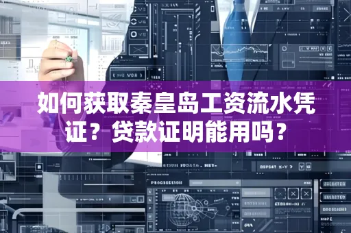 如何获取秦皇岛工资流水凭证?贷款证明能用吗?